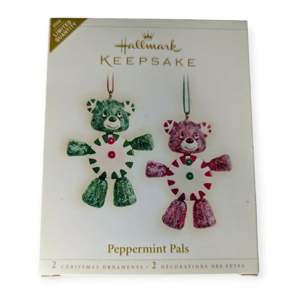 Hallmark Keepsake Ornament 2006 Peppermint Pals Limited Quantity with Box